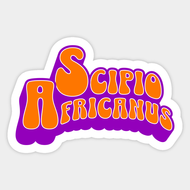 Scipio Africanus - Ancient Roman History Sticker by Yesteeyear